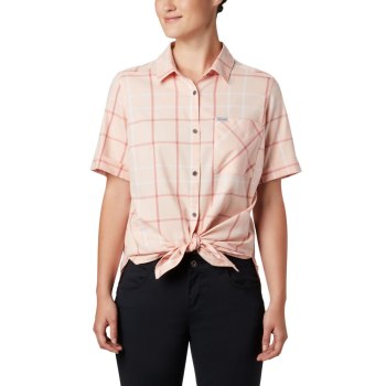 Columbia Anytime Casual Stretch Short Sleeve, Camisa Multicolor Para Mujer | 950681-YHP